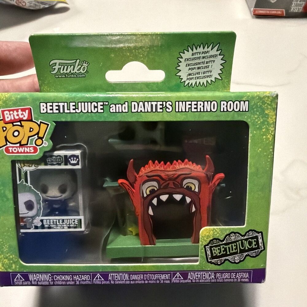 Funko Pop! Bitty Town: Beetlejuice and Dantes Infernal Room Vinyl Figure